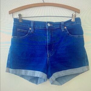 Blue Denim Women's Shorts